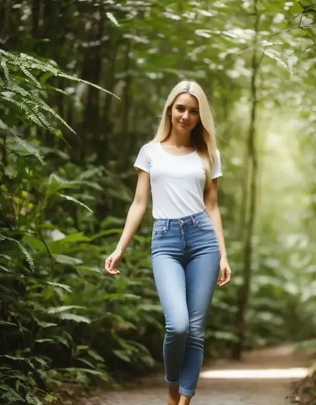 AI generovaná kráska Floren Enigma odhaluje svou bezchybnou nahou postavu