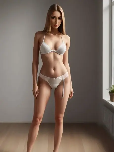 AI生成的美女Karina Willow展现她迷人的胸部与火辣翘臀