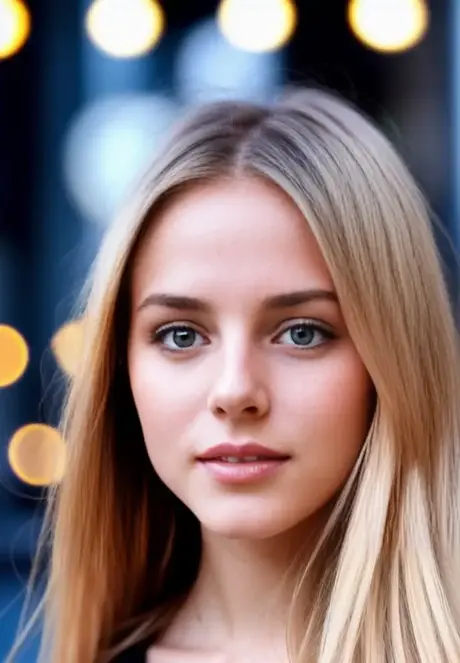 AI generovaná kráska Liliana Alpha pózuje v šatech, v bikinách a zcela nahá