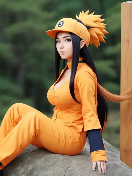 AI generované hentai krásky odvážně ukazují svá velká prsa venku