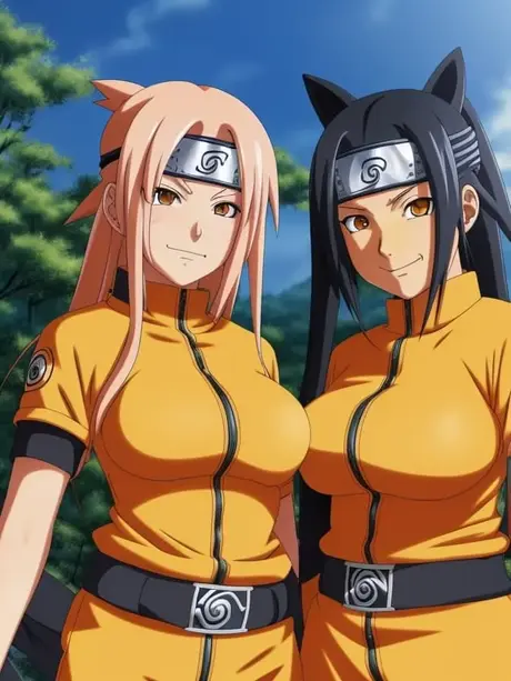Tekoälyn luomat hentai-nuket riisuuntuvat ja paljastavat suuret rintansa ulkona