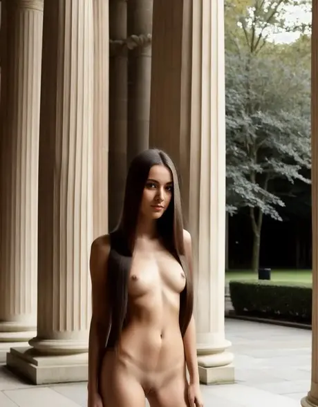 AI generovaná modelka Angel Anny odhaluje svou bezchybnou nahou postavu