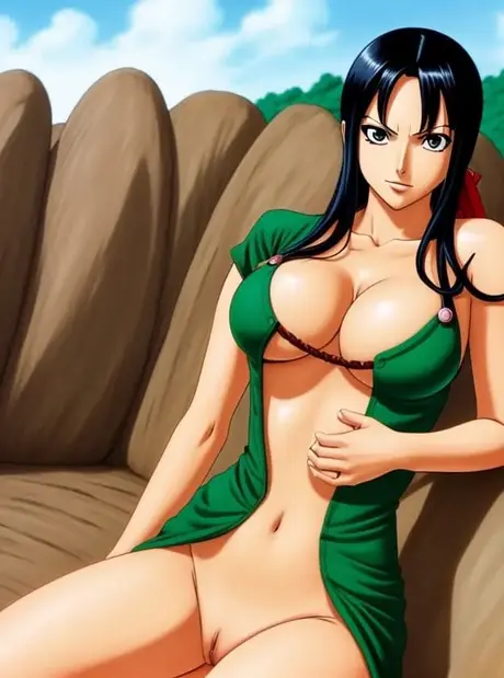 Hentaipornobilleder med Nico Robin — Hot galleri