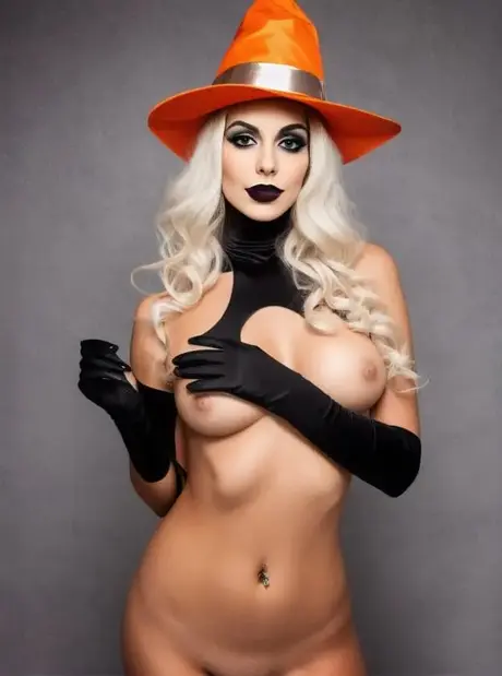 Sandra Wilkins, la bellezza bionda generata da AI, mostra i suoi seni splendidi in lingerie