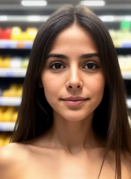 Úchvatná modelka generovaná AI Susan Beta odhaluje svá dokonalá drobná prsa