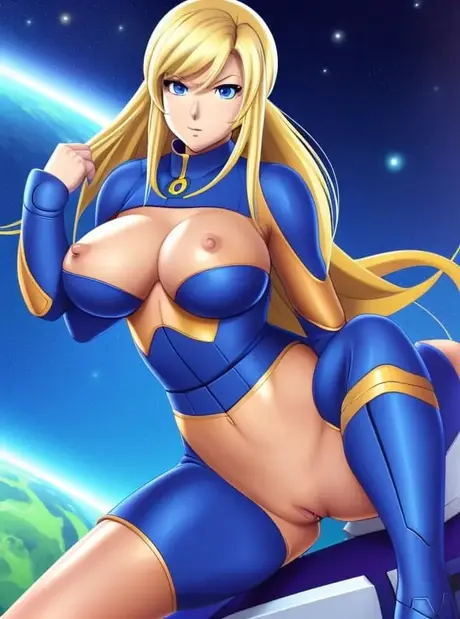 Zero Suit Samus が登場するヘンタイポルノの XXX 写真
