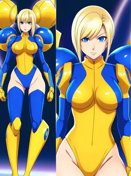 Zero Suit Samus が登場するヘンタイポルノの XXX 写真