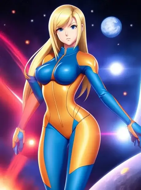 Zero Suit Samus が登場するヘンタイポルノの XXX 写真