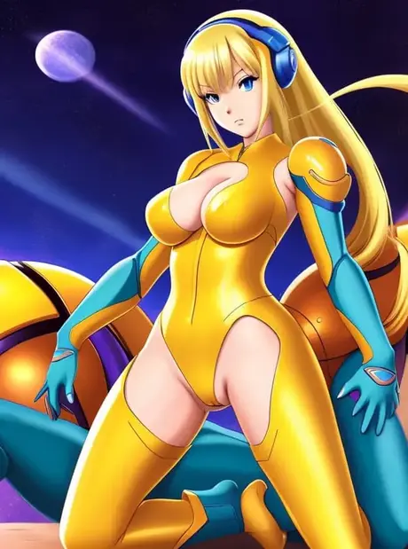Zero Suit Samus が登場するヘンタイポルノの XXX 写真