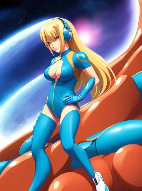 Zero Suit Samus が登場するヘンタイポルノの XXX 写真