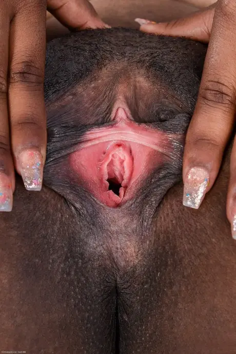 La bellezza ebano con gli occhiali Nadyia Foxxx libera le sue grandi tette e gioca con la sua vagina