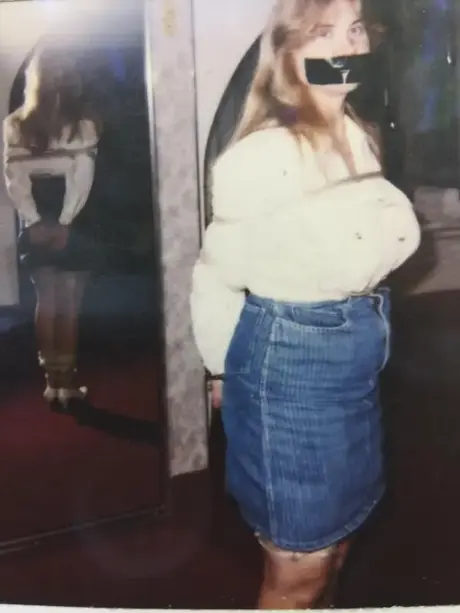 拘束され猿轡をされた女性のコレクション