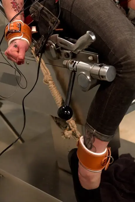 Skin Diamond og kjæresten hennes i en elektrifiserende BDSM-økt